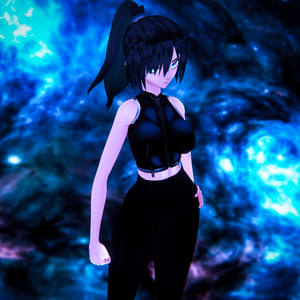 [Vroid] Latex Crop Top