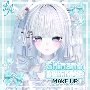 【しなの / shinano】 Luminous - Eye Texture & Makeup+Blendshape