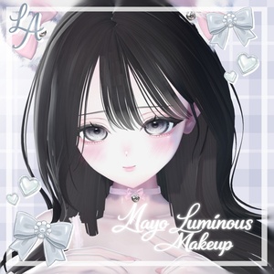 【 まよ / Mayo 】 Luminous Glow Eyes&Makeup+Blendshape, ani