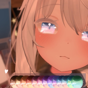 「舞夜専用」瞳&ネイルテクスチャ-Pastel-