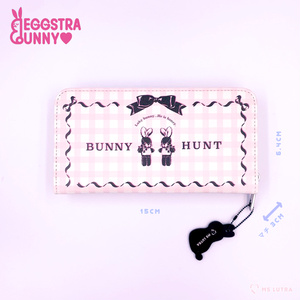 bunny hunt フェイクレザーポーチ