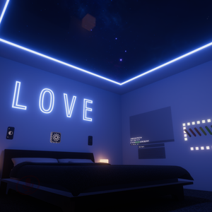 Night Sky Room 【SDK3 VRChat Ready】 夜空の部屋