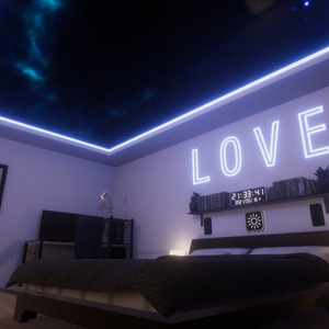 Led Loft with 8 Ball 【SDK3 VRChat Ready】8ボール付きLedロフト 缩略图 13