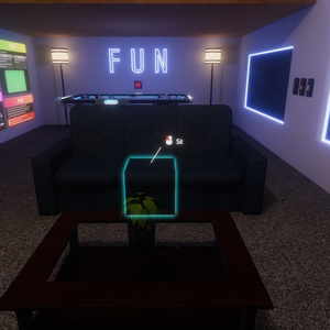 Led Loft with 8 Ball 【SDK3 VRChat Ready】8ボール付きLedロフト 缩略图 6