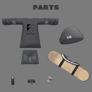 【連翹・リディv2対応】Skater T-shirt 缩略图 3