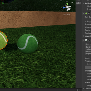 [Free] Respawn Button W Tennis Ball To Throw/Bounce VRCHAT