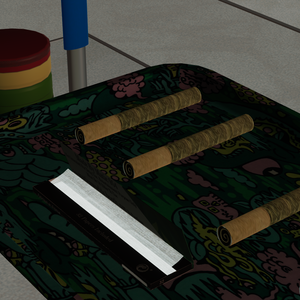 Joint Rolling Tray Smoke Session / High Effects For VRCHAT