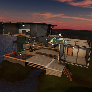 Furnished Modern Home VR CHAT