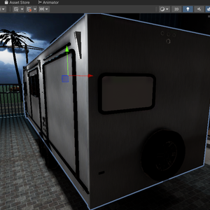 Luxury Trailer RV With Interior