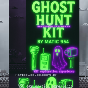 VRC Ghost Hunting Equipment