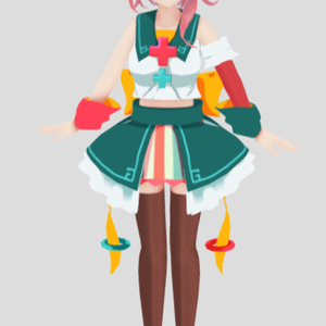 あやめリグ 3Dモデル VRChat Vtuber