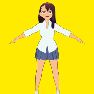 長瀞 3Dモデル VRChat Vtuber