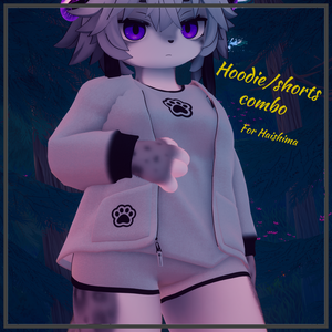 Hoodie/Shorts for Haishima-灰島用パーカー/ショートパンツ 《FREE》