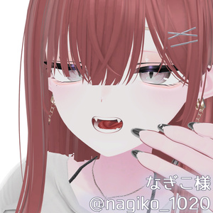 【Shinano】Simple Make up Texture ＋ Face Blendshape ＋ 表情アニメーション !! 缩略图 15