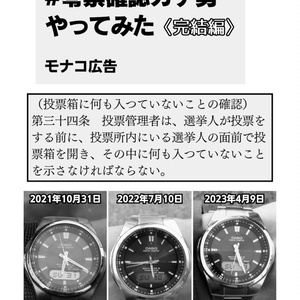 実録！#零票確認ガチ勢 やってみた〈完結編〉