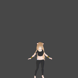 Cat  girl workout oufit