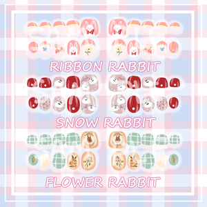 [KIKYO] Nail art_The year of the raibbit