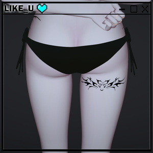 [SHINRA] GOTHIC BODY TATOO 缩略图 8