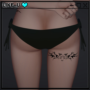 [SHINRA] GOTHIC BODY TATOO 缩略图 2