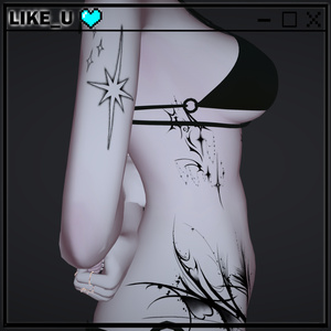 [SHINRA] GOTHIC BODY TATOO 缩略图 12