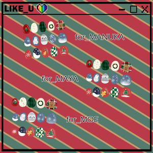 Christmas nail art SET 缩略图 3