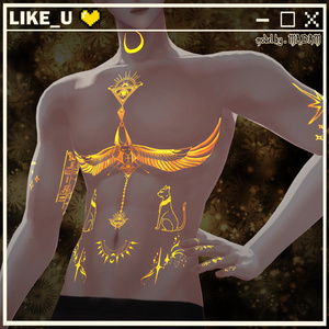 [MINASE]_Egypt Body Tatoo 缩略图 3