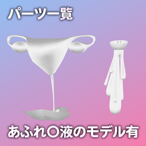 くろなつちゃん専用R-18パーツ「とあるパーツセット」（追加Textureあり） 缩略图 2