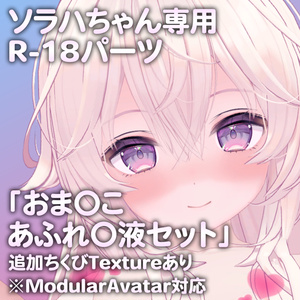 ソラハちゃん専用R-18パーツ「とあるパーツセット」（追加Textureあり）