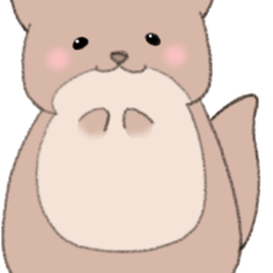 動くカワウソ