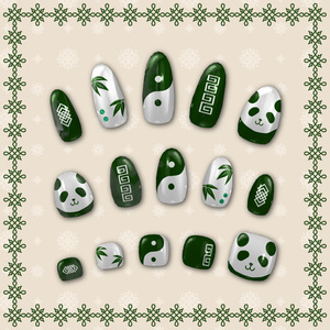 【ルチカ追加対応】チャイナ風パンダネイル【MDollnail対応】#電子の踊り場 缩略图 5