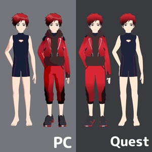 【Quest & PC】VRChat想定男性アバター「デオ」 缩略图 5