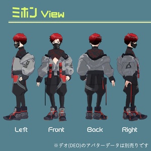 【VRChat想定】男性向けサイバーパンク衣装 缩略图 2
