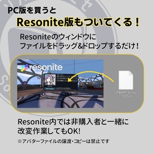 オリジナル3Dモデル「バメッサ」VRChat想定 缩略图 11