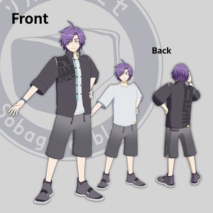 オリジナル3Dモデル「バメッサ」VRChat想定 缩略图 2