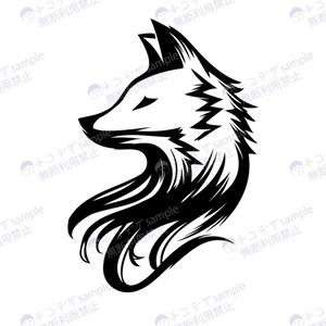 6 kinds of Fox tattoo-like marks - png/ai