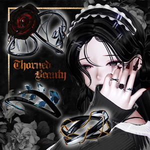 「Thorned Beauty  - Ring -」VRC想定アクセサリー