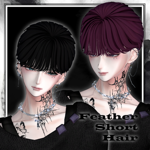 ✦Feather Short Hair 