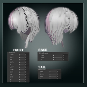 Veltail Cut Hair 【8アバター対応】 缩略图 7