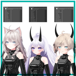 【3アバター対応】Latex Succubus 缩略图 12