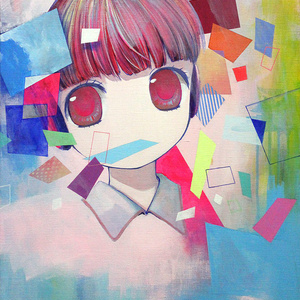 原画 “ひろいせかいせいしゅん” Adolescence is a wide world, painting artwork