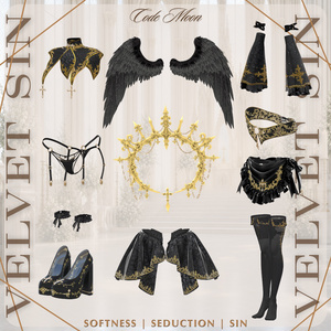 50% OFF】~26-10-11🌙Velvet Sin🌙【13 Avatars】 缩略图 4