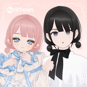 【無料/free】PuffyTwin【12avatars】