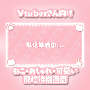 【SALE中!!】ねこ・おしゃれ・可愛い待機画面【商用利用可】