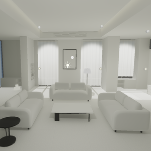 Simple Living room-LGC