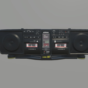 Victor RC-X90 CD ポータブルシステム CDラジカセ ビクター ジャンク G-HORN EX