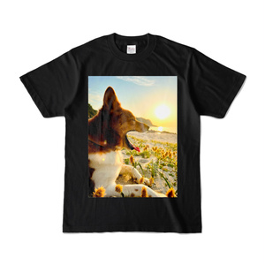 オリジナルTシャツ（夕陽ブラック）