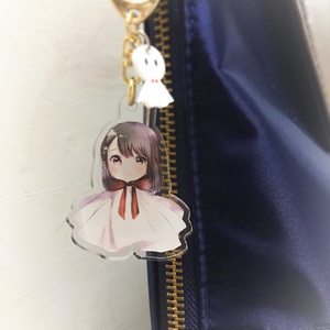 てるてる坊主ガール　キーホルダー