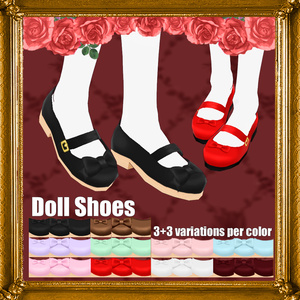 [VRoid] Doll Shoes