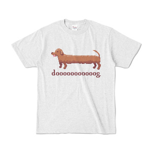 dooooog ドット絵カラーTシャツ
