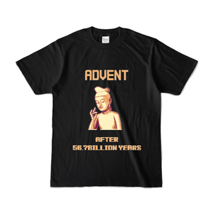 ADVENT ドット絵Tシャツ（黒）